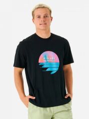 Акция на Футболка Rip Curl Fill Me Up Tee 03YMTE-90 S Чорна от Rozetka