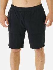 Акція на Шорти бавовняні чоловічі Rip Curl Swc Rails Volley 00YMWS-8264 XL Чорні від Rozetka