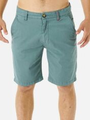 Акція на Шорти бавовняні чоловічі Rip Curl Twisted Walkshort CWADC9-8088 31 Зелені від Rozetka