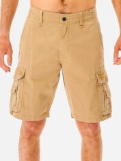 Акція на Шорти бавовняні чоловічі Rip Curl Trail Cargo Walkshort CWABU9-64 31 Хакі від Rozetka