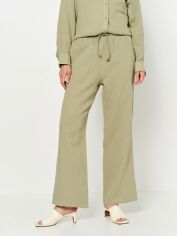 Акція на Спортивні штани жіночі Outhorn Trousers Cas F184 OTHSS23TTROF184-47S L Зелені від Rozetka