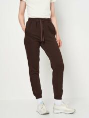 Акція на Спортивні штани утеплені жіночі Outhorn Trousers Cas F170 OTHSS23TTROF170-80S S Коричневі від Rozetka