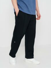 Акция на Спортивні штани чоловічі Converse Men'S Knit Pants 10024586-001 XL Black от Rozetka