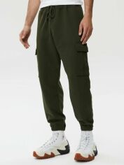 Акція на Спортивні штани чоловічі Converse Cargo Knit Bottom Forrest Shelter 10024607-004 XL Forrest Shelter від Rozetka