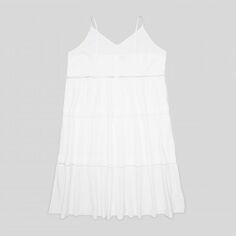 Акція на Сукня міні літня жіноча H&M 034523 4XL Біла від Rozetka