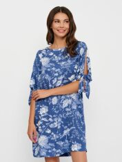Акція на Сукня коротка літня жіноча H&M 063177 34 Блакитна від Rozetka
