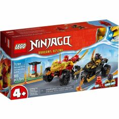 Акція на LEGO 71789 Ninjago Кай и Рас: Битва на машине и мотоцикле від MOYO