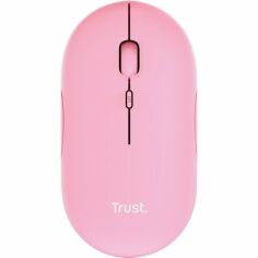 Акція на Мышь Trust Puck Rechargeable Ultra-Thin BT WL Silent Pink (24125_TRUST) від MOYO