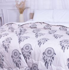 Акція на Ковдра MirSon Літня Полуторна Євро 155x215 см EcoSilk №2806 Color Fun Line Cat від Rozetka