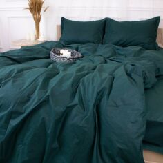 Акція на Підковдра MirSon Poplin Line 091 Emerald 175х210 см від Rozetka