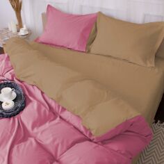 Акція на Наволочка MirSon Poplin Line 015 + 041 Honey 70х70 см від Rozetka