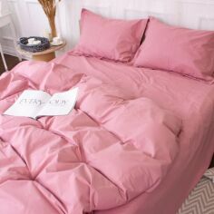 Акція на Простирадло на резинці MirSon полуторная 100х200+25 см Poplin Line 041 Wild Rose Поплін від Rozetka