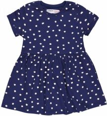 Акция на Дитяче літнє плаття для дівчинки Minoti 2Tdress22 13145 74-80 см Темно-синє от Rozetka