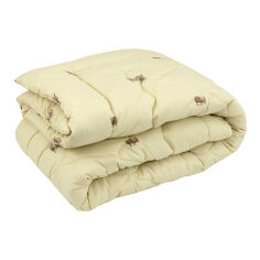 Акция на Одеяло зимнее шерстяное в микрофибре Sheep Руно 172х205 см от Podushka