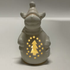 Акция на Сувенир-светильник 12х7 см Рождественский фонарик Olens O8030-208  дизайн 2 от Podushka