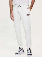 Акція на Спортивні штани утеплені чоловічі Guess 82615237 L Білі від Rozetka