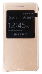 Акція на Чохол-книжка DENGOS Flipp-Book Call ID для Samsung Galaxy J5 2016 (J510) Gold (DG-SL-BK-115) від Rozetka