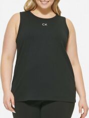 Акція на Майка жіноча Calvin Klein 921245691 3X Чорна від Rozetka