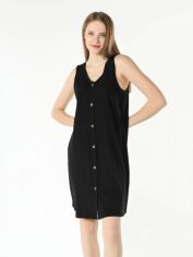 Акція на Сукня коротка літня жіноча Colin's CL1063788BLK XL Black від Rozetka