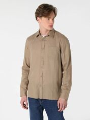 Акція на Сорочка бавовняна чоловіча Colin's CL1062133BEI XXL Beige від Rozetka