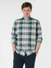 Акція на Сорочка бавовняна чоловіча Colin's CL1063200GRN XL Green від Rozetka