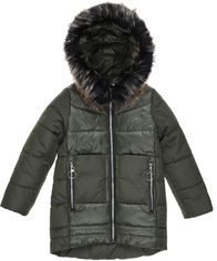 Акція на Зимнее пальто Kitten Норвегия 128 см 34 р Оливковое (ROZ6206110795) від Rozetka UA