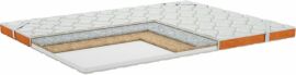 Акція на Тонкий матрац-топпер Smart Mattresses Flax Energy Cocos 120x200 см від Rozetka