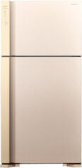 Акція на Двокамерний холодильник HITACHI R-V610PUC7BEG від Rozetka