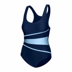 Акція на Суцільний купальник жіночий Aqua Speed Stella Lady 8669 (299-41) 44 Чорний/Блакитний від Rozetka