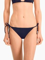 Акція на Нижня частина купальника жіноча Puma Swim Women Side Tie Bik 90769106 L Navy від Rozetka