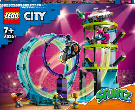 Акция на Конструктор LEGO City Неймовірне завдання для каскадерів (60361) от Будинок іграшок