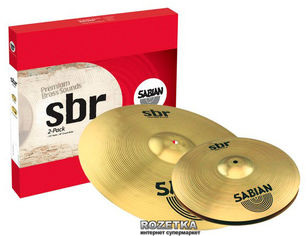 Акція на Набор тарелок Sabian SBr 2-Pack (SBR5002) від Rozetka UA