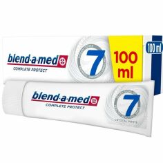 Акция на Зубная паста Blend-a-med Complete Protect 7 Кристальная белизна 100мл от MOYO