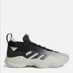 Акция на Чоловічі кросівки для баскетболу Adidas H67756 45.5 29 см Сірі от Rozetka