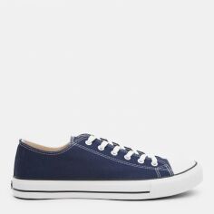 Акція на Чоловічі кеди низькі Beppi 2196551 40 25.3 см Navy Blue від Rozetka