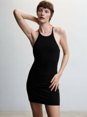 Акція на Сарафан жіночий Mango Spria 47057113-99 L Чорний від Rozetka