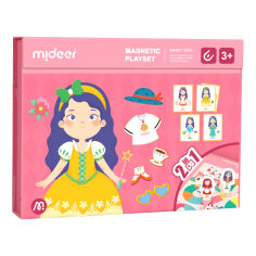 Акція на ​Магнітна гра Mideer Sweet girl 2 в 1 (MD3233) від Будинок іграшок