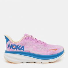 Акція на Жіночі кросівки для бігу HOKA ONE ONE Clifton 9 1127896 40 (8US) 25 см Рожеві від Rozetka