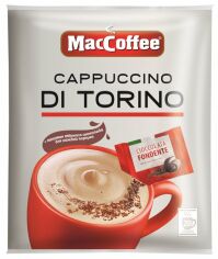 Акция на Кавовий напій 3в1 MacCoffee Cappuccino Di Torino з темним шоколадом 25 г x 20 шт от Rozetka