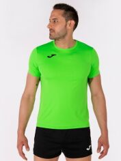 Акція на Футболка спортивна довга чоловіча Joma Record Ii 102227.020 XL Салатова від Rozetka