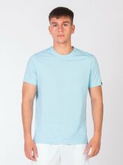 Акція на Футболка бавовняна довга чоловіча Joma Desert 101739.350 XL Небесна від Rozetka