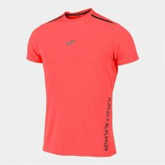 Акція на Футболка спортивна довга чоловіча Joma R-City 102644.040 S Коралова від Rozetka
