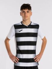 Акція на Футболка спортивна довга чоловіча Joma Europa V 102838.201 M Біла від Rozetka