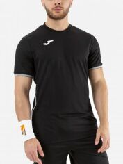 Акція на Футболка спортивна довга чоловіча Joma Campus III 101587.100 S Чорна від Rozetka