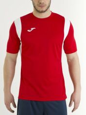 Акція на Футболка спортивна довга чоловіча Joma Dinamo 100446.600 S Червона від Rozetka