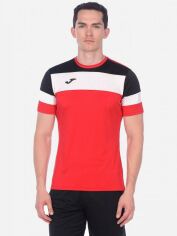 Акція на Футболка спортивна довга чоловіча Joma Crew IV 101534.601 M Червона від Rozetka