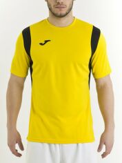 Акція на Футболка спортивна довга чоловіча Joma Dinamo 100446.900 S Жовта від Rozetka