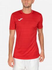 Акція на Футболка спортивна довга чоловіча Joma Grafity III 102867.600 M Червона від Rozetka