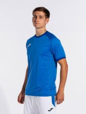 Акція на Футболка спортивна довга чоловіча Joma Gold V 103239.700 M Синя від Rozetka