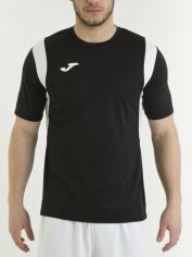 Акція на Футболка спортивна довга чоловіча Joma Dinamo 100446.100 L Чорна від Rozetka